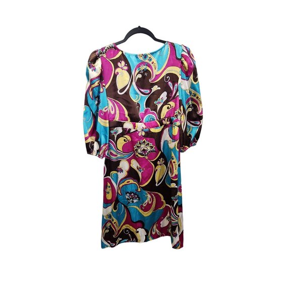 Bisou Bisou Women's S Paisley Empire Waist Dresss 2155 - Picture 2 of 8